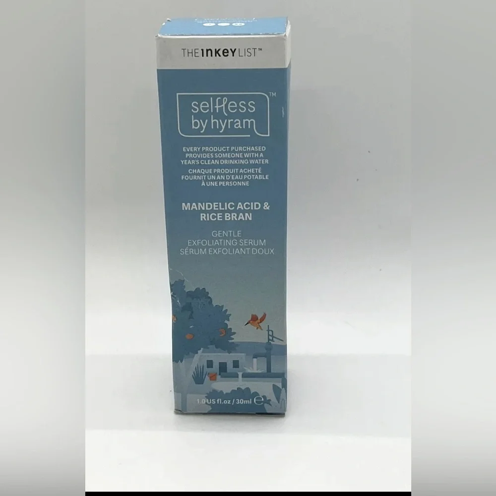 Mandelic Acid & Rice‎ Bran Gentle Exfoliating Serum *NEW IN BOX*